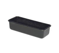 Riess Molde para pan Classic esmalte profesional 35 x 14 cm negro