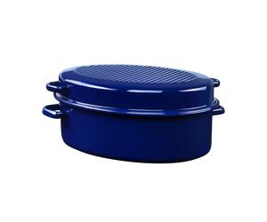 Riess Classic Spezialartikel Asador oval para gansos con tapa 38 cm