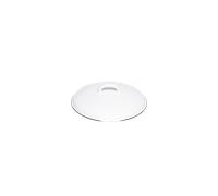 Riess Classic Weiss Tapa con borde cromado 20 cm
