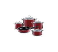 RIESS Juego de utensilios de cocina de 5 piezas NOUVELLE Rosso rojo oscuro