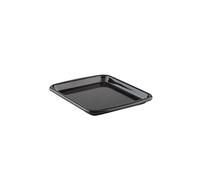 RIESS Mini bandeja para hornear de esmalte profesional 25x20cm negro negro