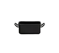 RIESS Mini molde para hornear y servir 15x11x7cm/0,7l esmalte negro negro