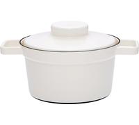RIESS Olla con Tapa (20 cm) - blanco RIESS