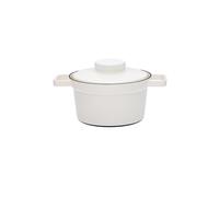 RIESS Olla de esmalte con tapa Aromapot - Truehomeware 20cm 1,75l blanco