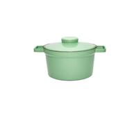 RIESS Olla de esmalte con tapa Aromapot - Truehomeware 24cm 3,5l verde