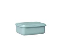 RIESS Recipiente de almacenamiento con tapa 15x11x4cm Verde salvia verde