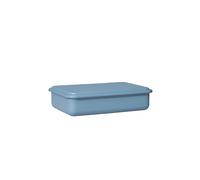 RIESS Recipiente de almacenamiento con tapa 23x15x5cm Arándano azul claro