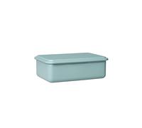 RIESS Recipiente de almacenamiento con tapa 23x15x7cm Verde salvia verde