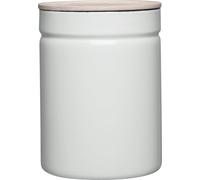 Tarro Riess con tapa de madera de fresno 2,25 l - blanco