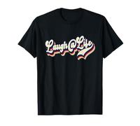 Ríete de la vida Divertido Inspirador Alentador Camiseta