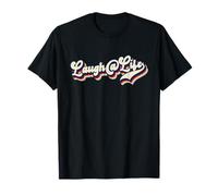 Ríete de la vida Divertido Inspirador Alentador Camiseta