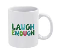 Ríete Lo Suficiente Taza De Café Cerámica Taza Porcelana Tazas 330Ml Para Leche Amigo Té