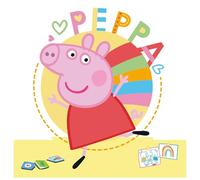 Riethmüller Peppa Pig - Figura de poliestireno expandido (26 x 26 x 3 cm), diseño de Peppa Pig