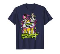Riff Raff Letra Magenta Hello To Oblivion Super Heroes Camiseta