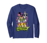 Riff Raff Letra Magenta Hello To Oblivion Super Heroes Manga Larga