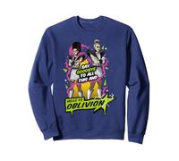 Riff Raff Letra Magenta Hello To Oblivion Super Heroes Sudadera