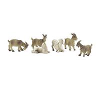 Riffelmacher 78034 - Belén (6 unidades, 2-4 cm, para figuras de belén de 10 cm, hecho a mano), diseño de Jesús