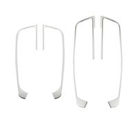 Rifiniture Interne Auto Compatible Con A3 8V 2013 2014 2015 2016 2017 2018 2019 Panel Vidrio Ventana Coche Reposabrazos Interruptor Elevación Botón Marco Moldura Adhesivo Automático