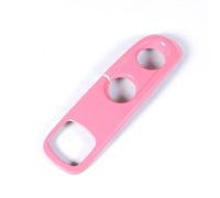 Rifiniture Interne Auto Compatible Con Smart 451 Para Fortwo 2009 2010 2011 2012 2013-2015 Pegatinas Texturizadas Cubierta Panel Cambio Marchas Consola Central Coche(Pink)