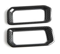 Rifiniture interne per auto Compatible Con Ford Para Mustang 2024-2025 2 Piezas Cubierta Embellecedora Para Salida Ventilación Consola Central Interior Accesorios Para Coche