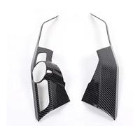 Rifiniture interne per auto Compatible Con Toyota Para Land Para Cruiser 300 LC300 2021 2022 2023 2024 2025 Cubierta Del Panel Volante Interior Coche(Style11)
