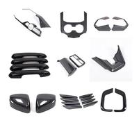 Rifiniture interne per auto Compatible Con Toyota Para Land Para Cruiser 300 LC300 2021 2022 2023 2024 2025 Cubierta Del Panel Volante Interior Coche(Style14)