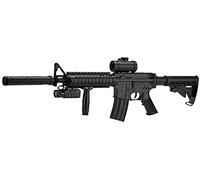 Rifle de Airsoft M83 A1 Style M4-Plástico de Alta Resistencia/Color Negro/Eléctrico (0,5 Joule)-Semiautomático/Completamente automático-Entregado con Accesorios