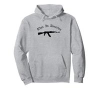 Rifle de Asalto Americano Sudadera con Capucha