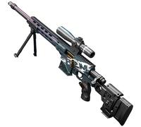 Rifle de francotirador de juguete adecuado con niño Sniper Toy Gun con accesorios 97 cm Adecuado para niños a partir de 7 años Actividades al aire libre