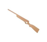 Rifle De Madera Con Banda De Goma