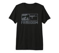 Rifle Freedom AR15 - Derechos Pro Gun 2nd Enmienda Camiseta Premium
