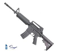 Rifle Huntsman M4 Largo CQBR AEG Black (6mm) | Pack Rifle (biberón 0,20 + Gafas). con gatillo electrónico