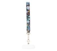 Rifle Paper Correa de teléfono universal con estampado floral Garden Party, Azul