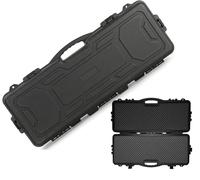 Rifles Fundas Rígidas Tácticas Al Aire Libre, Caza con Pistola Estuche Rifle Duro con Colchados Gomaespuma Maletín Maletin Arma Larga para Rifle Mochila Almacenamiento A