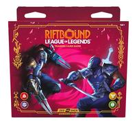 Riftbound: League of Legends TCG Vendetta - Baraja de enfrentamiento: Zed vs Shen - 2 personajes listos para jugar, tapete de juego de papel, juego de cartas intercambiables, construcción de mazos