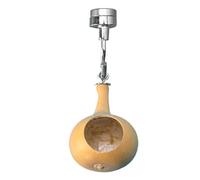 Rifugio para Talciani Spiders - Craft Nursery in Natural Pumpkin con Cierre magnético, hábitats Decorativos | Decoración magnética para Terrio di Ragni, escondite para Las arañas de jers