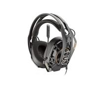 RIG 500 Pro HS - Auriculares de diadema con licencia oficial de PlayStation de grado competitivo con dial de audio RIG para PS4, PS5, PC, controladores de altavoces de 50 mm, micrófono con cancelación