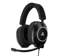 RIG R5 Pro HS - Auriculares competitivos con Cable para Juegos con Controladores de grafeno con Licencia Oficial para PlayStation, Color Negro