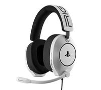 RIG R5 Spear Pro HS Wired Gaming Headset Officially Licensed for PlayStation, PS5, PS4, PC - 40 mm Graphene Drivers, Tempest 3D Audio, Flip-to-Mute Mic, Memory Foam Pads, 3,5 mm - Blanco