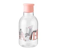 RIG-TIG Botella de agua DRINK-IT Moomin ABC 0.5 L Salmon