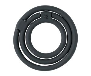 RIG-TIG Salvamanteles CIRCLES Ø13 cm negro