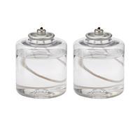 RIG-TIG Set de 2 velas de aceite vegetal RIG-TIG Clear