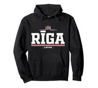Riga Latvia/Latvija Sudadera con Capucha