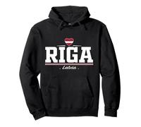 Riga Latvia Sudadera con Capucha