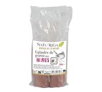 Riga - NATU'RIGA - Cilindro de Grasa con Frutas - Grasas y Frutas - Alimentos para pájaros al Aire Libre - Delicia de Grasa - Refuerza el Sistema inmunológico - 350 G