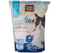 Riga Rigalit Fine - Arena de sílice para Gatos, 1,6 kg