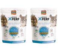 Riga - X-Perf - Pellets para Chinchillas y degúes - Pellets con linaza y extractos de Yuca - Rico en Fibra, vitaminas y prebióticos - Bolsa Hermética de 500 g (Paquete de 2)