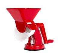 RIGAMONTI Cepillo Manual Velox con Ventosa | Cepillo de Tomate extraíble, Lavable en lavavajillas, de Acero Inoxidable y Polipropileno