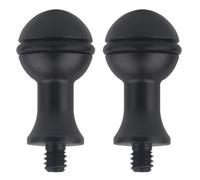 Rigdance Soporte de bola de 20 mm con tornillo de 1/10.2 cm-20 para soluciones de montaje Bulletpoint, brazo de doble enchufe de 20 mm, aluminio (2 piezas)