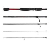 Rigged and Ready Spinning - Mochila de Pesca de Viaje de 5 pies 6 Pulgadas, 170 cm, Longitud compacta de 15.5 pies 40 cm